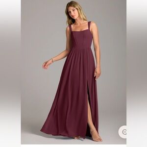 Azazie Cabernet Bridesmaids Dress